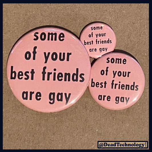 Gay Best Friends -Button/Bottle Opener-