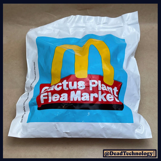 McDonald's Cactus Plant Kid's Meal Toy Sealed -Grimace-