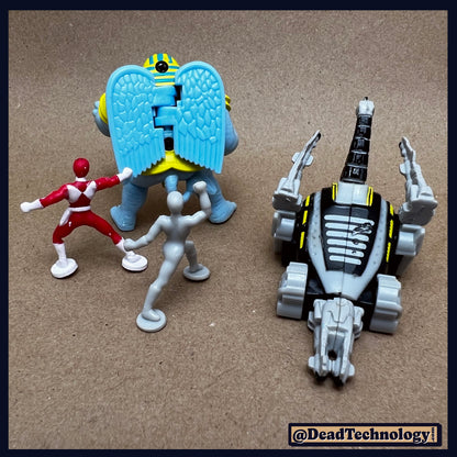 Micro Machines -Pack #1 Titanus vs King Sphinx- Mighty Morphin Power Rangers