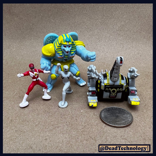 Micro Machines -Pack #1 Titanus vs King Sphinx- Mighty Morphin Power Rangers